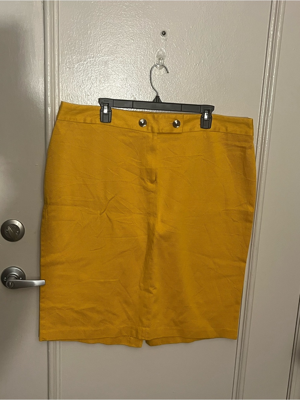 Ashley Stewart Mustard Yellow Skirt